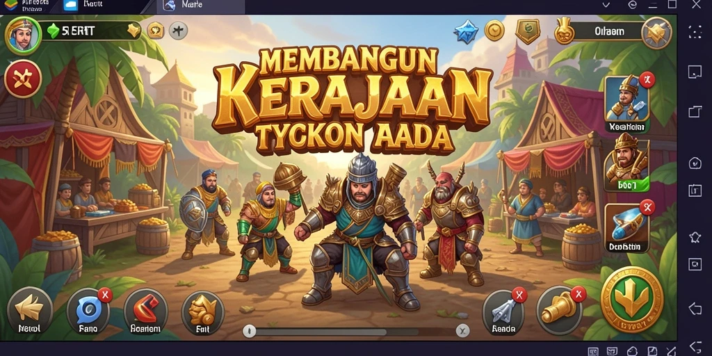 Tampilan gameplay 5RT yang menarik dan penuh tantangan Tycoon.