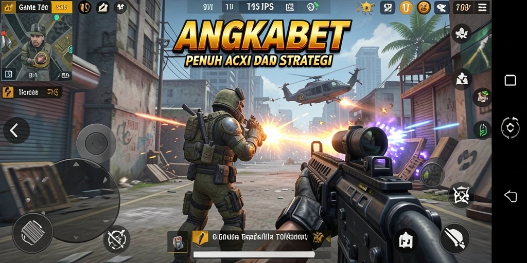 Screenshot gameplay TPS ANGKABET yang menampilkan aksi seru.