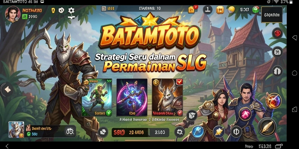Tangkapan layar utama BATAMTOTO menampilkan strategi mendebarkan dalam gameplay.
