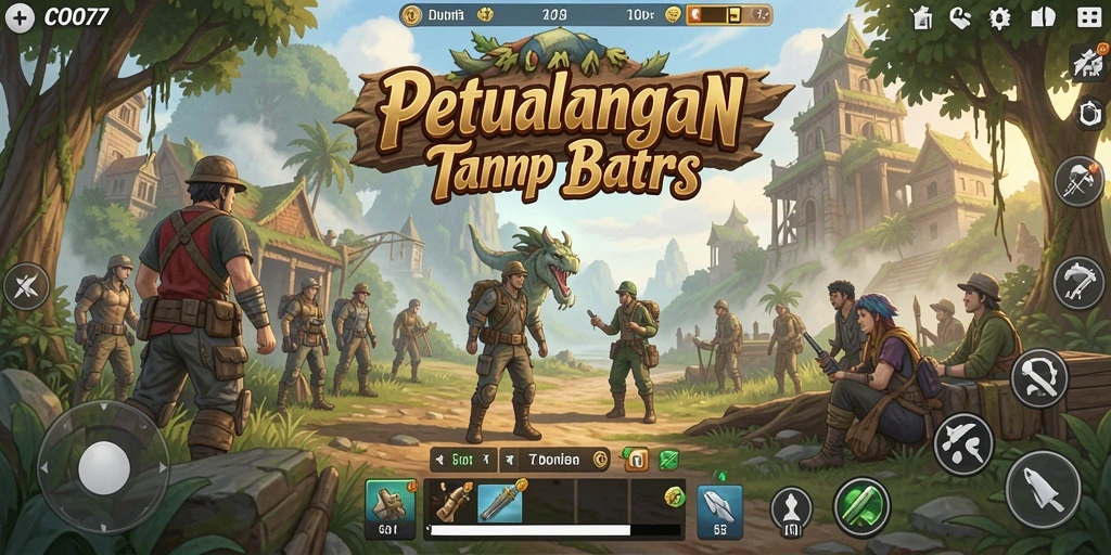 Gameplay menarik COO77 dalam dunia Open World yang luas.