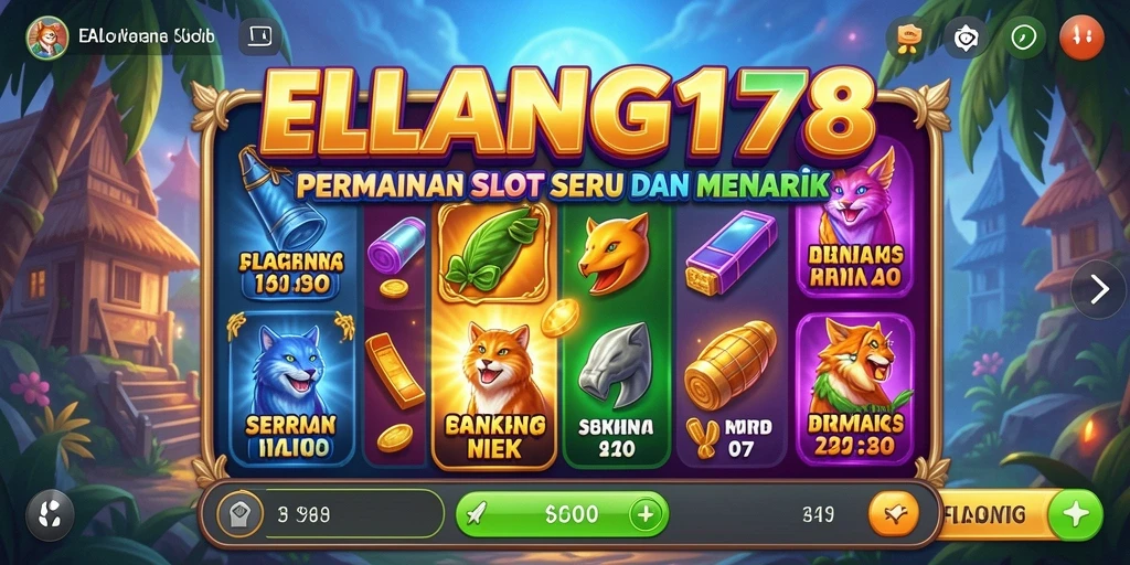 Tampilan gameplay ELANG178 yang mengasyikkan dan penuh warna.