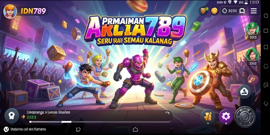 Tampilan gameplay IDN789 yang seru dan menantang.