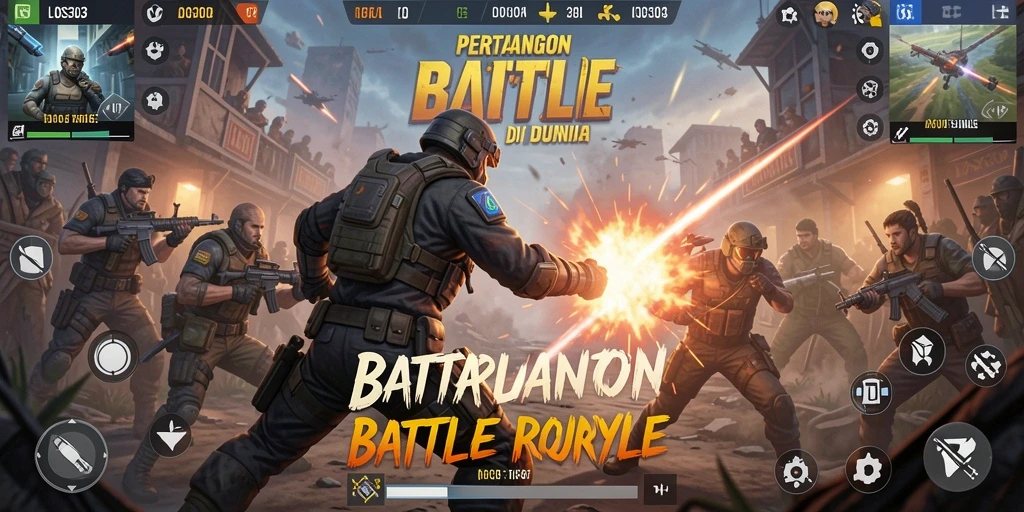 Tampilan utama gameplay LOS303 yang menegangkan dan penuh aksi.