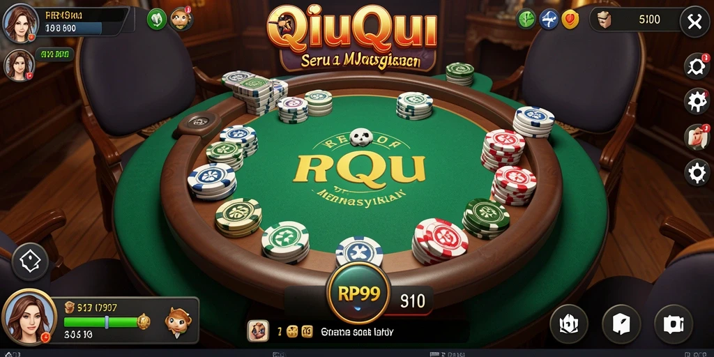 Gameplay seru dalam permainan QiuQiu RP99 yang menarik.